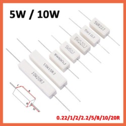 5W 10W CERAMIC RESISTOR 