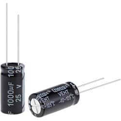 1000uF 25V Electrolytic Capacitor
