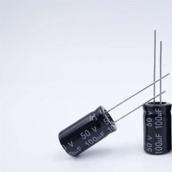 100uF 50V Electrolytic Capacitor