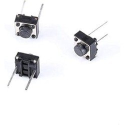 6*6*5mm 2pin Tactile Push Button Switch Short Leg