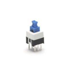 7x7mm Through Hole Self-Lock lock Push Switch