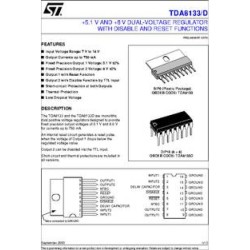 STMicroelectronics TDA8133 Dual Voltage Regulator