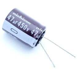 47uF 450V Electrolytic Capacitor