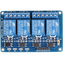 4 Channel Relay Module without light coupling 5V