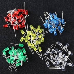100pcs 5mm led random color