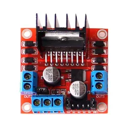 L298N Motor Driver Board Red