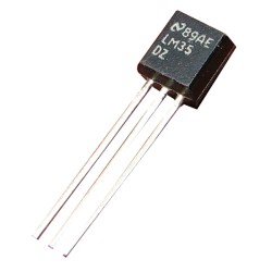 ORIGINAL LM35DZ LM35 TO-92 TEMPERATURE SENSOR