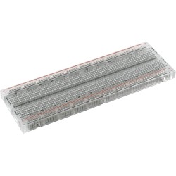 Transparent 830 Pin Solderless Breadboard